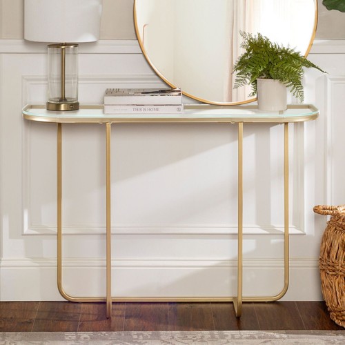 Glass top and - top, 112cm