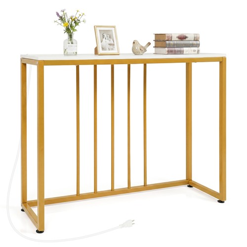 Console table built in - console, w/built-in