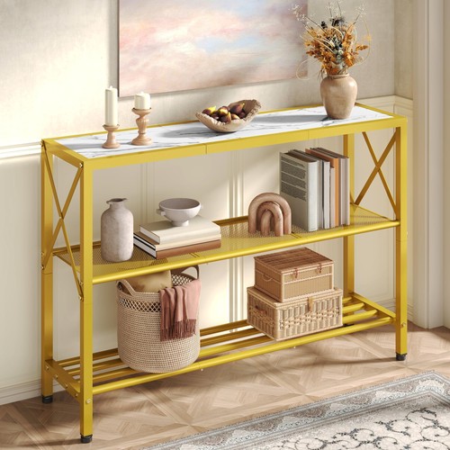 Gold console table tier - console, 3