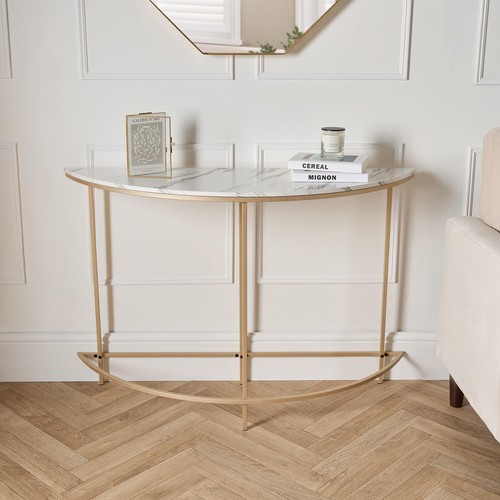 Marble console table bed - console,
