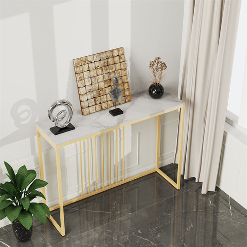 Inch long modern console - modern,