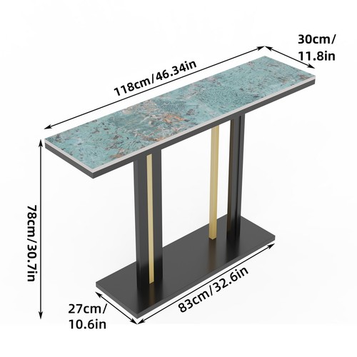 Sophisticated console table - console,