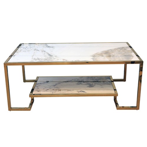 Sintered stone coffee console - sintered,