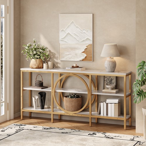 Long narrow modern entryway - long,
