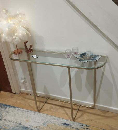 Modern console table half - modern,