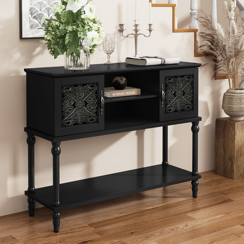 Vintage console table - console, with