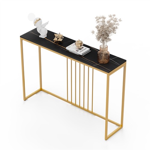 White marble console - console, tv