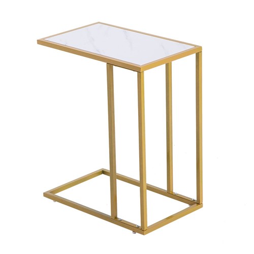 Shaped marble top - c-shaped,