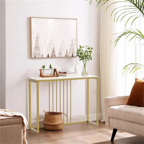 Style entryway marble console - marble,