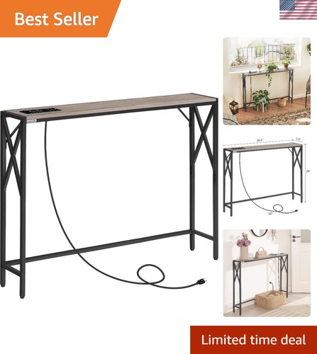 Slim console table - console, with