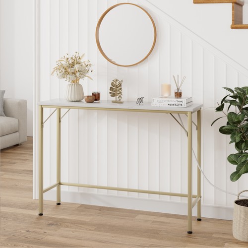 Slim sofa side table - sofa,