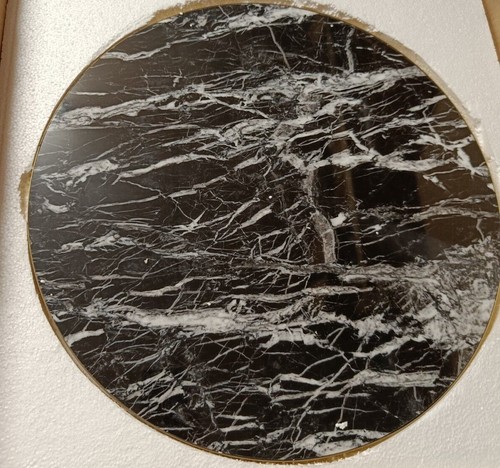 Real marble coffee table side - marble,